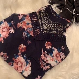 Floral Crop Top